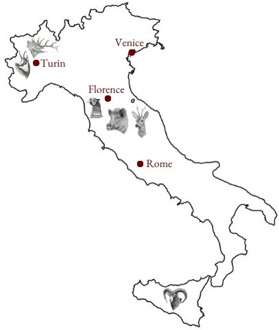 mappa italia