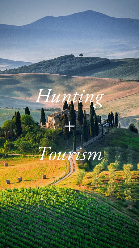 hunting italy tourism