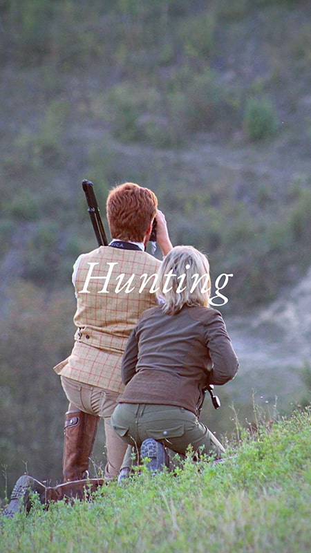 hunting italy