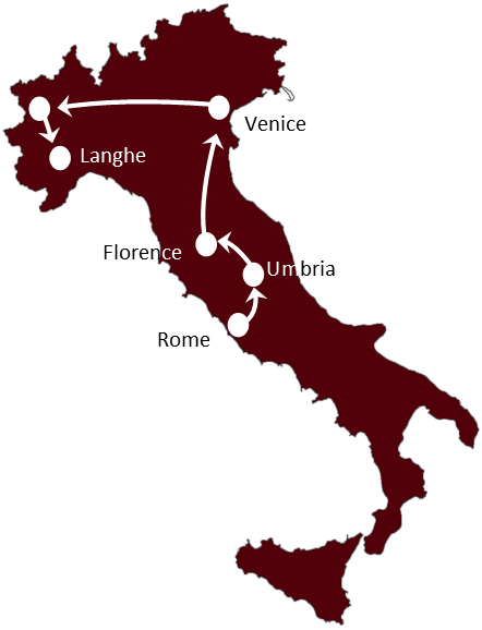 The Very Best of Italy itinerary